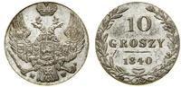 Polska, 10 groszy, 1840