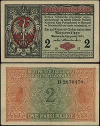 Polska, 2 marki polskie, 9.12.1916