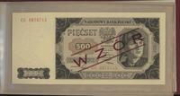 Polska, zestaw banknotów emisji pamiątkowej, 1948 i 1965