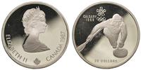20 dolarów 1987, Calgary - Curling, srebro '925'