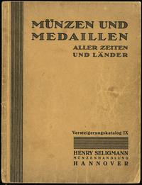 literatura numizmatyczna, Henry Seligmann Münzenhandlung, Münzen und Medaillen aller Zeiten und Länd..