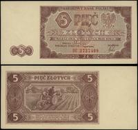 Polska, 5 złotych, 1.07.1948