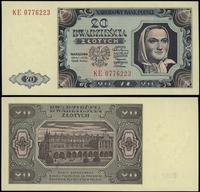 Polska, 20 złotych, 1.07.1948