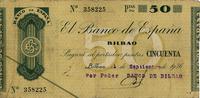 50 peset 1.09.1936, Bilbao, Pick S. 553