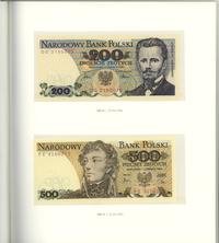 Polska, zestaw banknotów obiegowych PRL - banknoty polskie 1975–1996