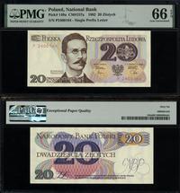 Polska, 20 złotych, 1.06.1982