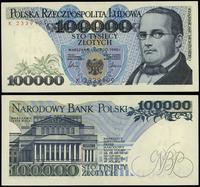 Polska, 100.000 złotych, 1.02.1990