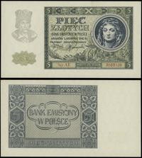 Polska, 5 złotych, 1.08.1941