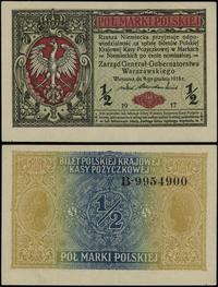 Polska, 1/2 marki polskiej, 9.12.1916