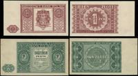 Polska, zestaw: 1 złoty i 2 złote, 15.05.1946