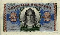 2 pesety 1938, Pick 95