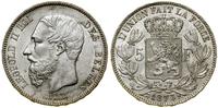 Belgia, 5 franków, 1873