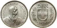 Szwajcaria, 5 franków, 1967 B