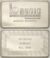 srebrna sztabka kolekcjonerska, LA BANIC, BANCO 