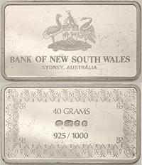 srebrna sztabka kolekcjonerska, BANK OF NEW SOUT
