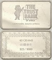 srebrna sztabka kolekcjonerska, THE TRUST BANK O