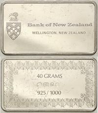 srebrna sztabka kolekcjonerska, BANK OF NEW ZELA