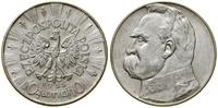 10 złotych 1935, Warszawa, Józef Piłsudski, Parc
