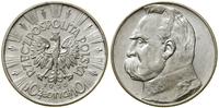 10 złotych 1936, Warszawa, Józef Piłsudski, bard