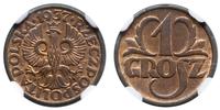 Polska, 1 grosz, 1937