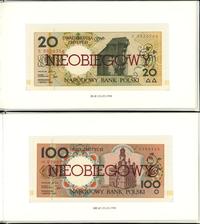 Polska, komplet obiegowych banknotów serii miasta polskie, 1.03.1990