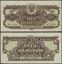 Polska, 5 złotych, 1944