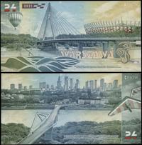 Polska, banknot testowy PWPW - 64 Warszawa Dziś, (2024)