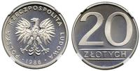 Polska, 20 złotych, 1986