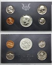 Stany Zjednoczone Ameryki (USA), zestaw 5 monet - PROOF, 1969