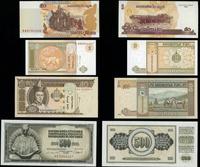 zestaw różnych banknotów, zestaw banknotów 13 banknotów