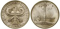 Polska, 10 złotych, 1965