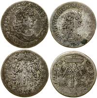 Niemcy, zestaw 2 x szóstak, 1674, 1681