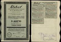 Polska, 5 akcji po 100 złotych = 500 złotych, 1934