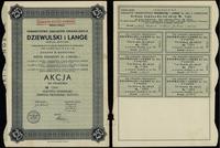 Polska, akcja na okaziciela o wartości 250 złotych, 1937