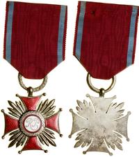 Polska, Srebrny Krzyż Zasługi z miniaturą, po 1926–przed 1939