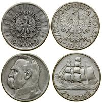 Polska, 2 x 2 złote, 1934 i 1936