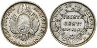 Boliwia, 20 centavo, 1880