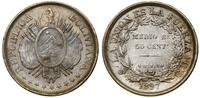 Boliwia, 50 centavo, 1897