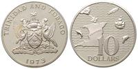 10 dolarów 1973, srebro '925' 35 g, stempel lust
