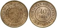 Brazylia, 40 reali, 1900