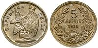 Chile, 5 centavo, 1928
