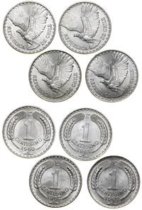 Chile, zestaw 4 x 1 centésimo