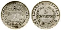 Kostaryka, 5 centavo, 1892