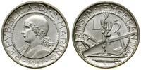 San Marino, 5 lirów, 1931