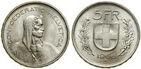 Szwajcaria, 5 franków, 1966 B