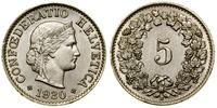 Szwajcaria, 5 rappenów, 1930