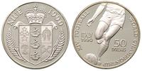 10 dolarów 1990, MŚ Włochy 1990, srebro '925' 28