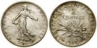 Francja, 2 franki, 1915