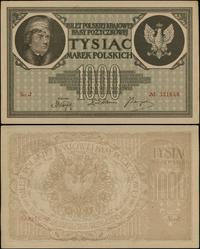 1.000 marek polskich 17.05.1919, seria J, numera