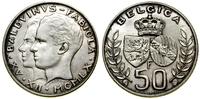 Belgia, zestaw 2 x 50 franków